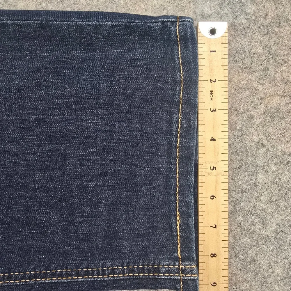Levis 541 Athletic Taper Mens 46x28 Jeans Dark Wash Blue Cotton Blend Denim